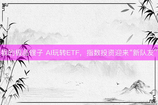 我的极品锼子 AI玩转ETF，指数投资迎来“新队友”